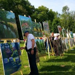 Le concours de peinture en plein air de Fourges